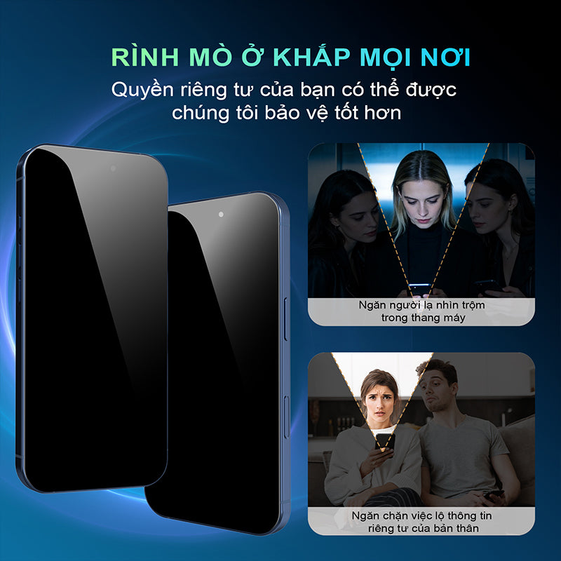 GENGXIN® Sự riêng tư Màn hình cường lực -10 piezas