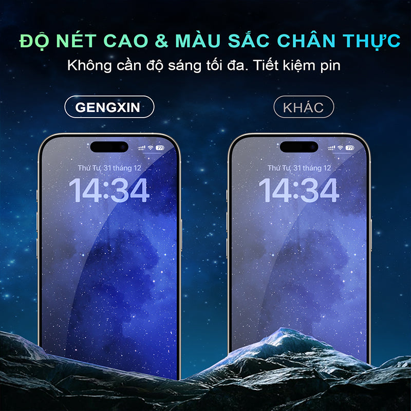 GENGXIN® Sự riêng tư Màn hình cường lực -10 piezas