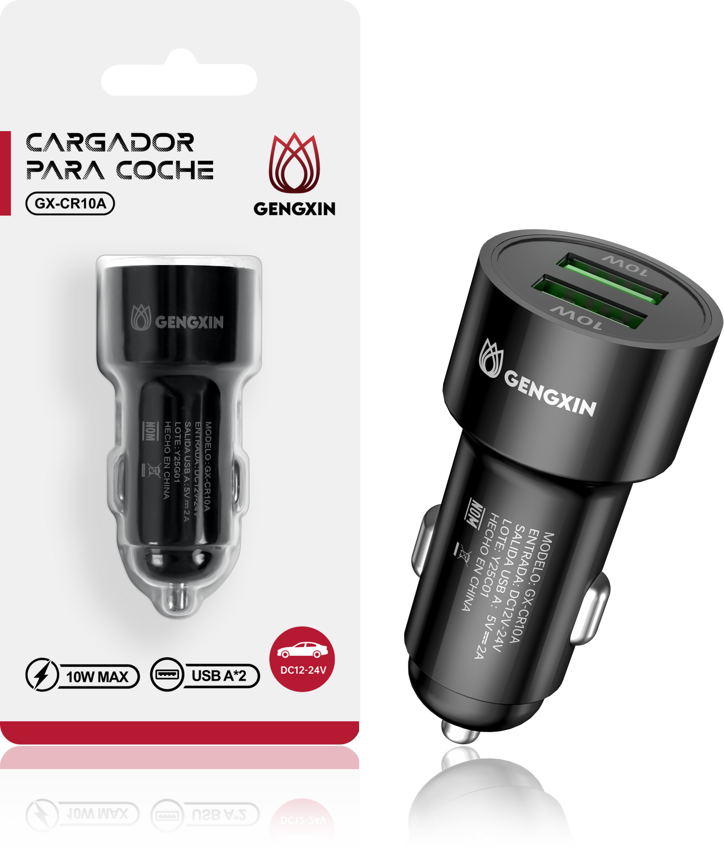 GENGXIN® Bộ sạc ô tô-GX-CR10A